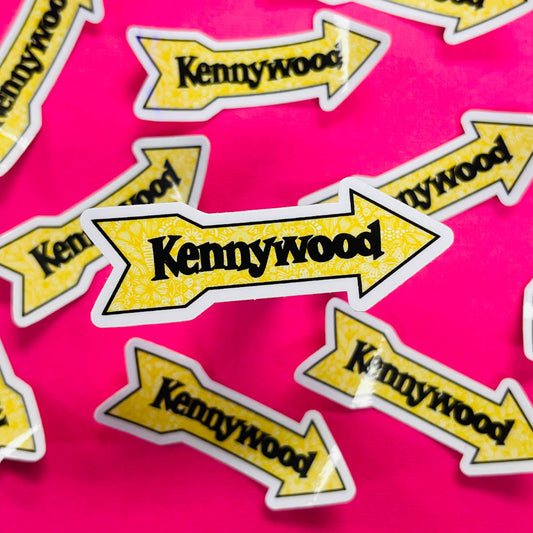 Mini Kennywood Pittsburgh Waterproof Sticker