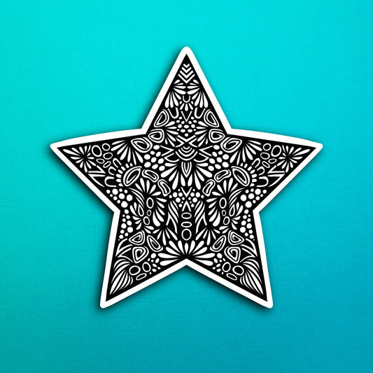 NEW B&W StarWaterproof Sticker