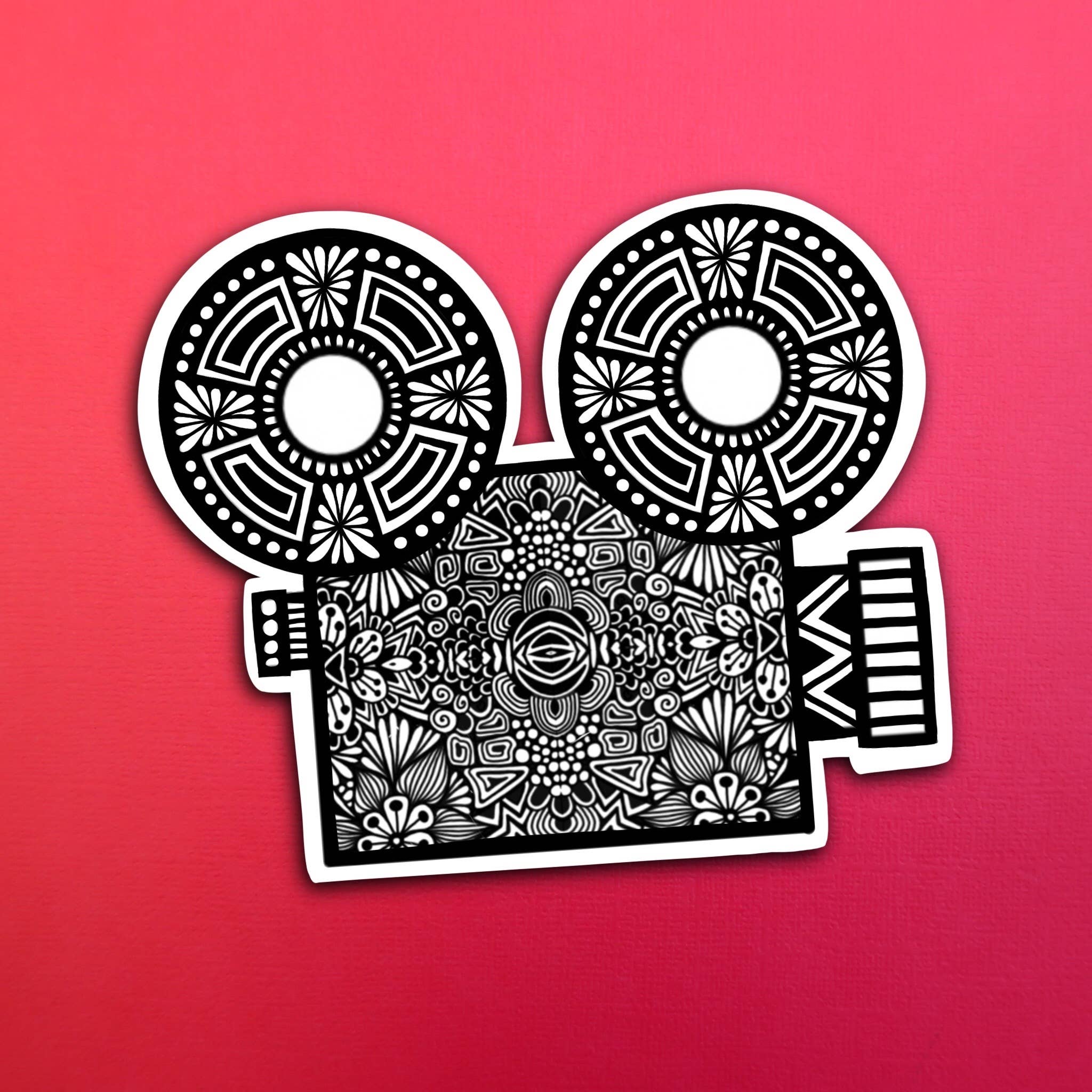 Light Camera Action Waterproof Sticker β Zenspire Designs