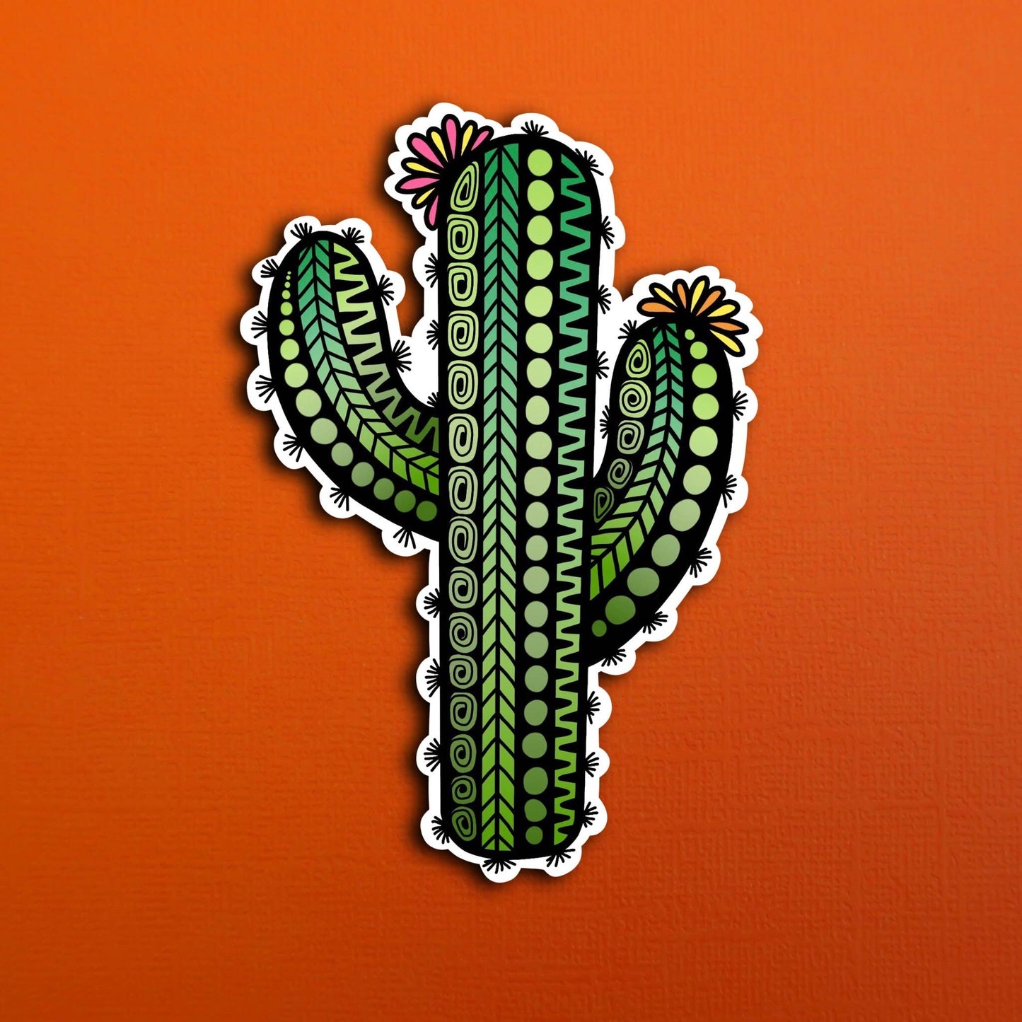 Cactus Waterproof Sticker