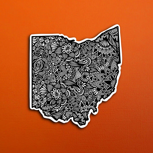 Ohio Waterproof Sticker