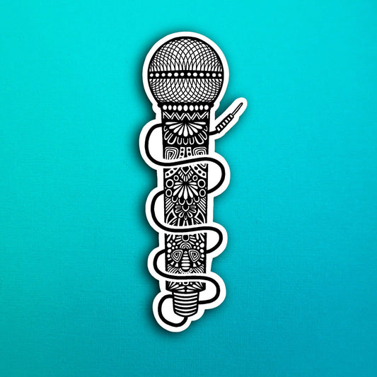 Microphone Waterproof Sticker
