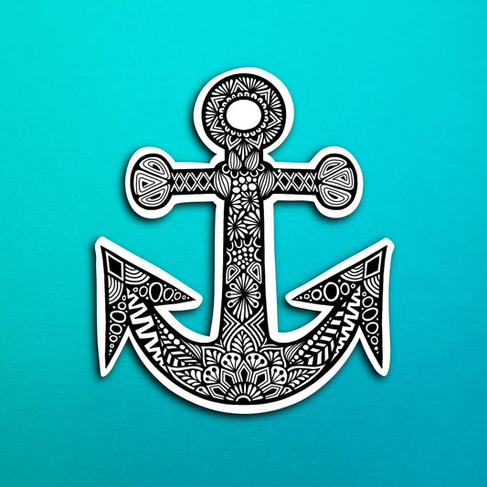 Anchor Waterproof Sticker
