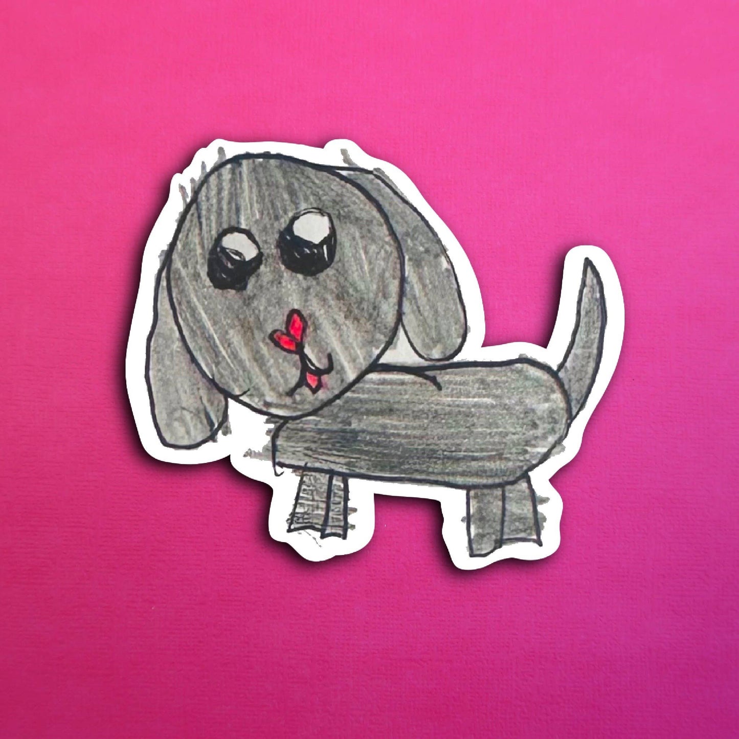 Pari's Sydney The Dog Waterproof Sticker