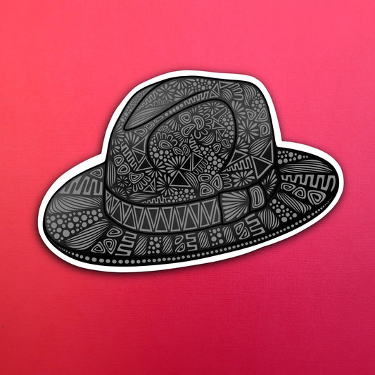 Top Hat Waterproof Sticker