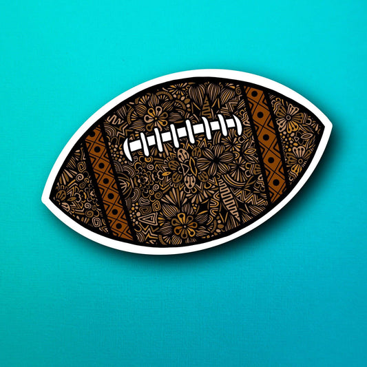 Football Waterproof Sticker