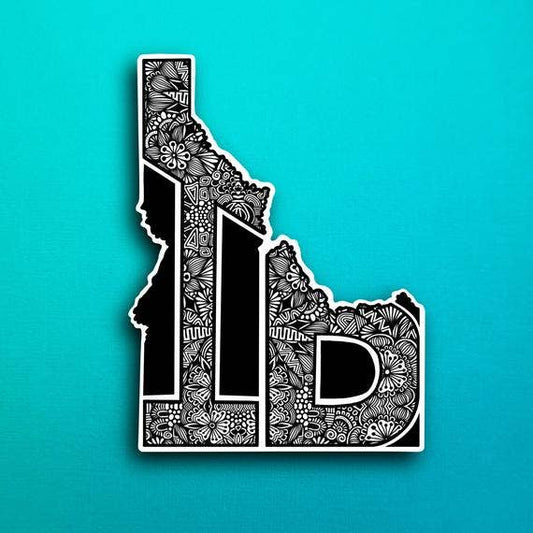 Idaho State Waterproof Sticker
