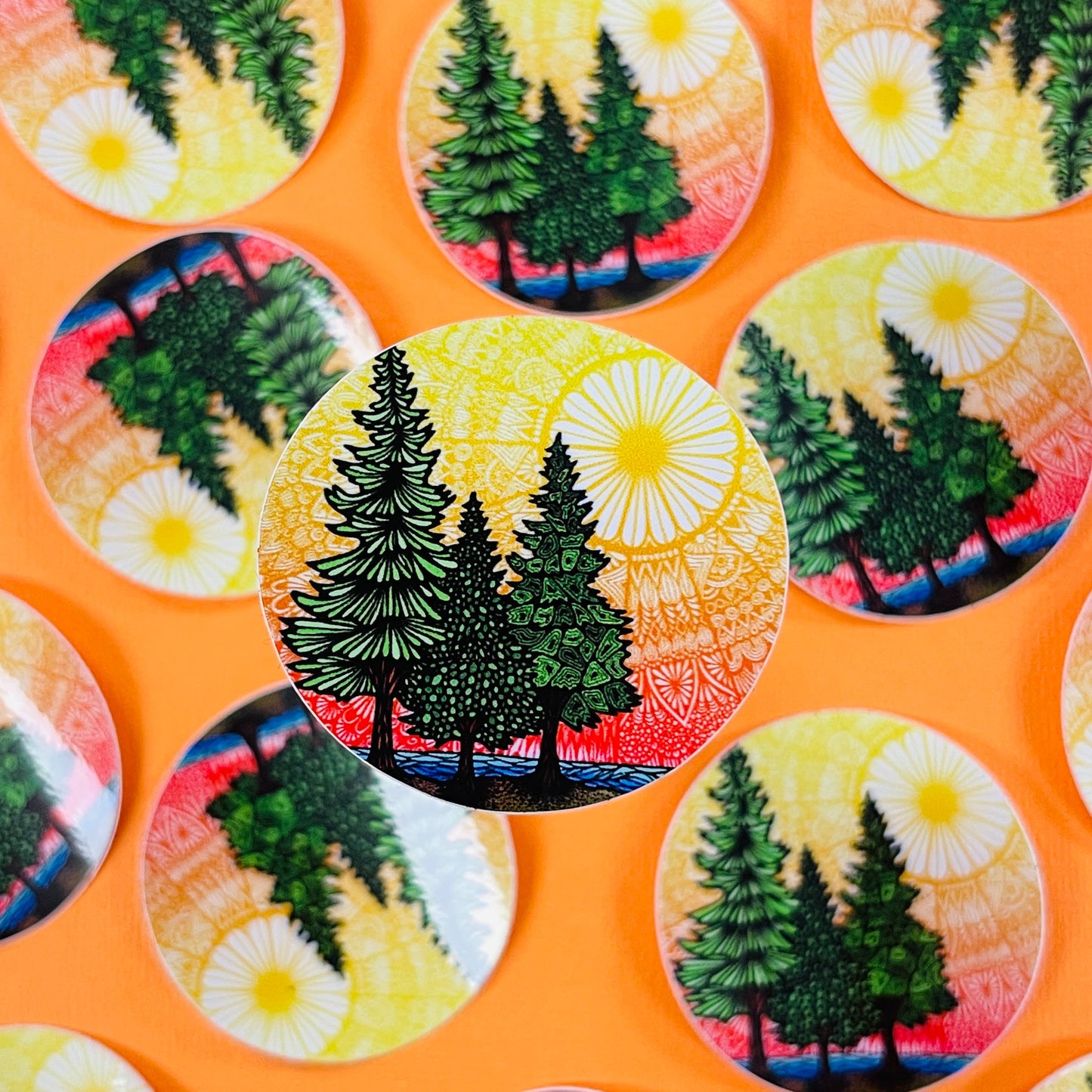 Mini Nature Waterproof Sticker