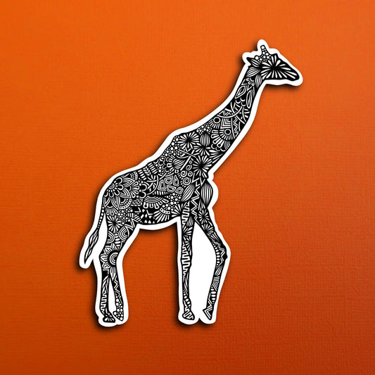 Giraffe Waterproof Sticker