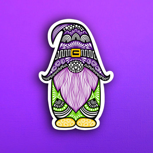 Witch Gnome Waterproof Sticker