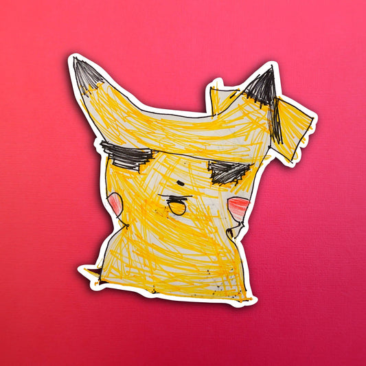 Eli’s Yellow Character Waterproof Sticker