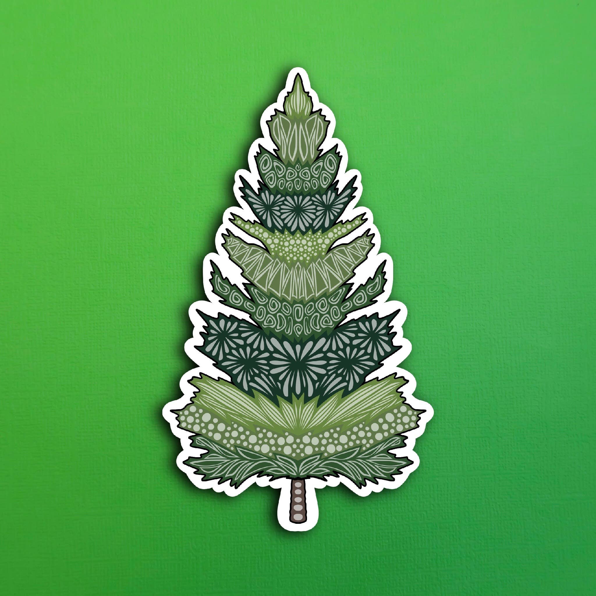 Ash Tree Sticker Forest Tree Waterproof Sticker – Zenspire Designs