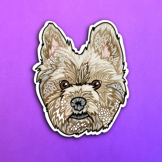 Ryllie the Dog Waterproof Sticker