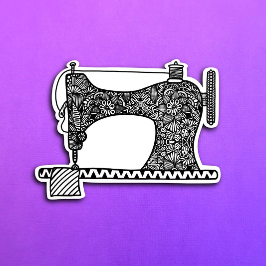 Sewing Machine Waterproof Sticker