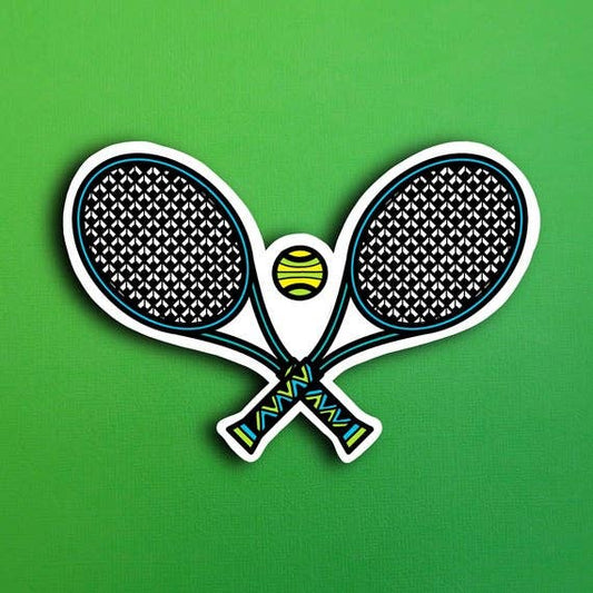 Tennis Waterproof Sticker