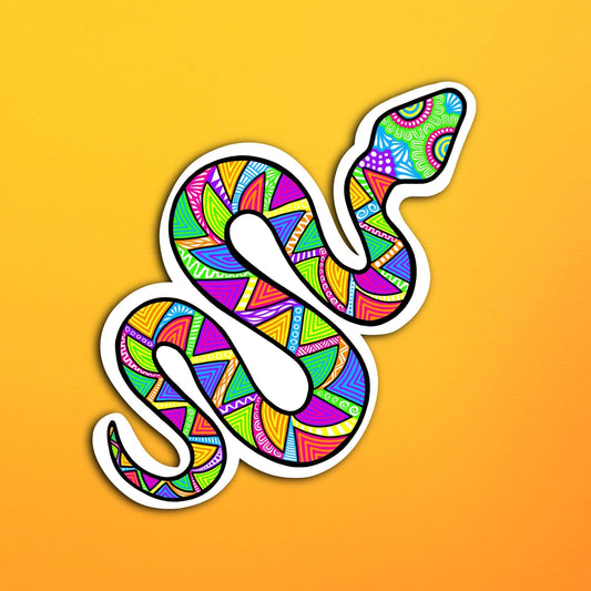 Snake Waterproof Sticker