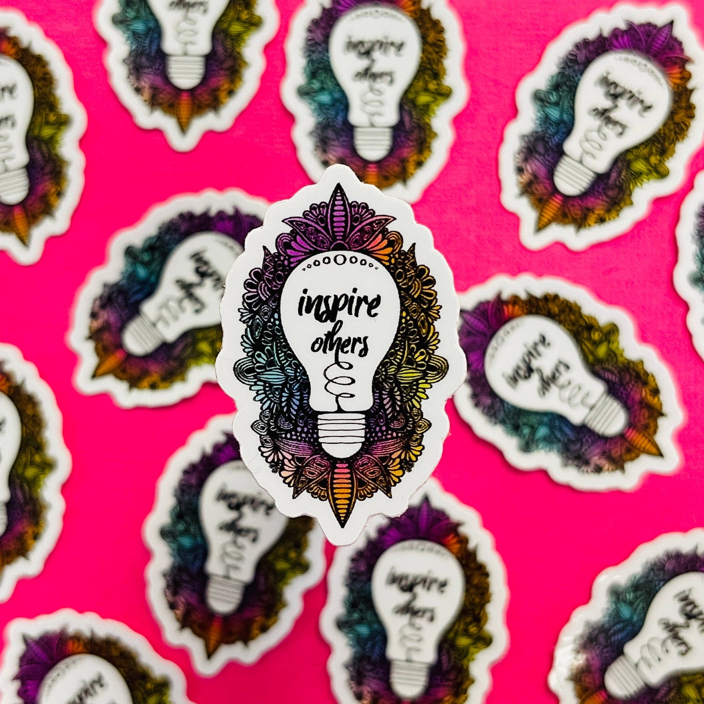 Mini Inspire Others Waterproof Sticker