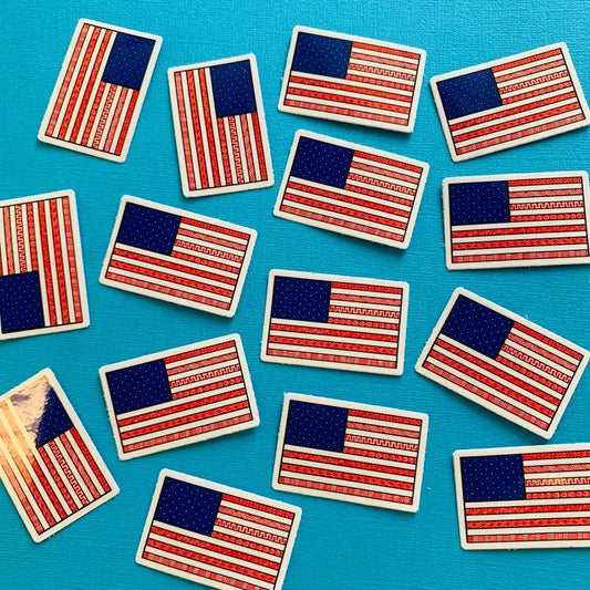 Mini Flag Waterproof Sticker