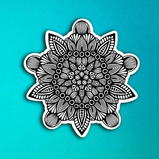 Mandala Waterproof Sticker