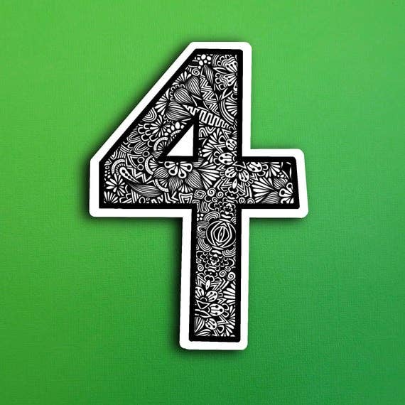 Small Block 4 Waterproof Sticker – Zenspire Designs