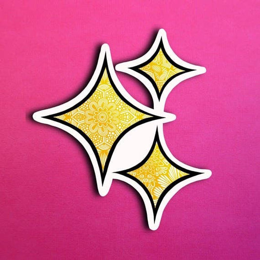 Sparkle Waterproof Sticker