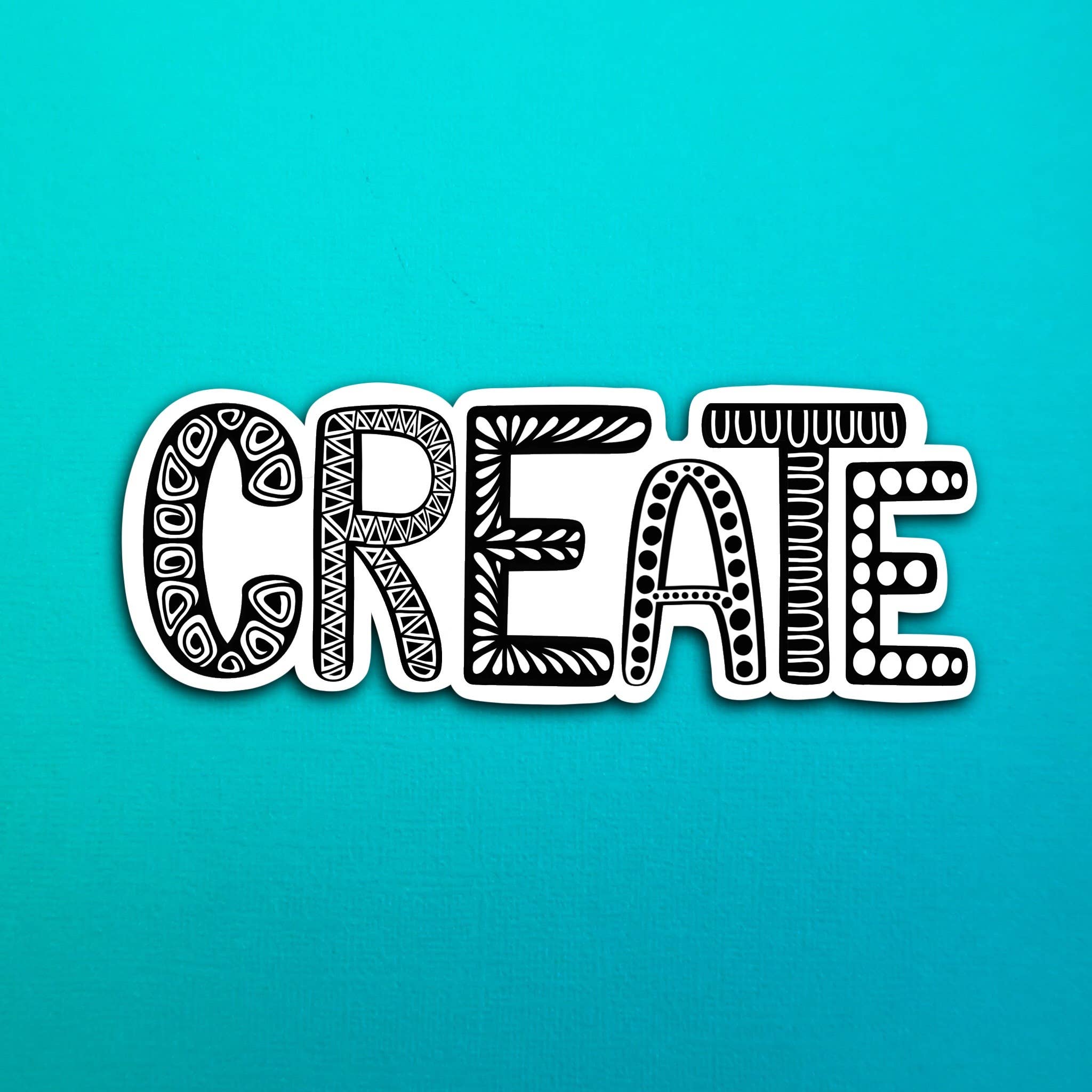 Create Waterproof Sticker – Zenspire Designs