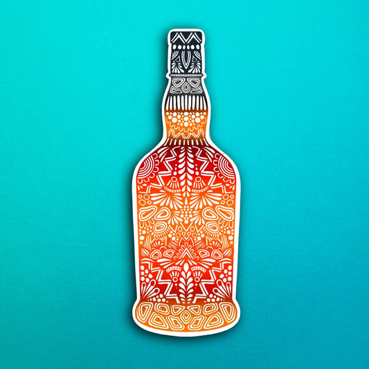 Whiskey Waterproof Sticker