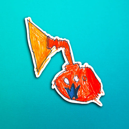 Eli’s Subby 2000 the Submarine Waterproof Sticker