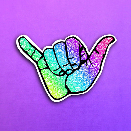 Hang Ten Waterproof Sticker