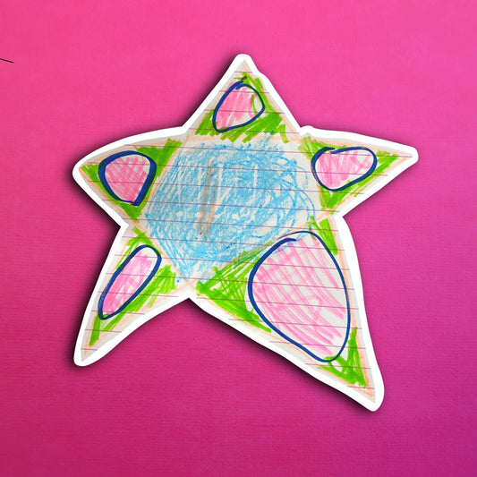 Pari's Cool Star Waterproof Sticker