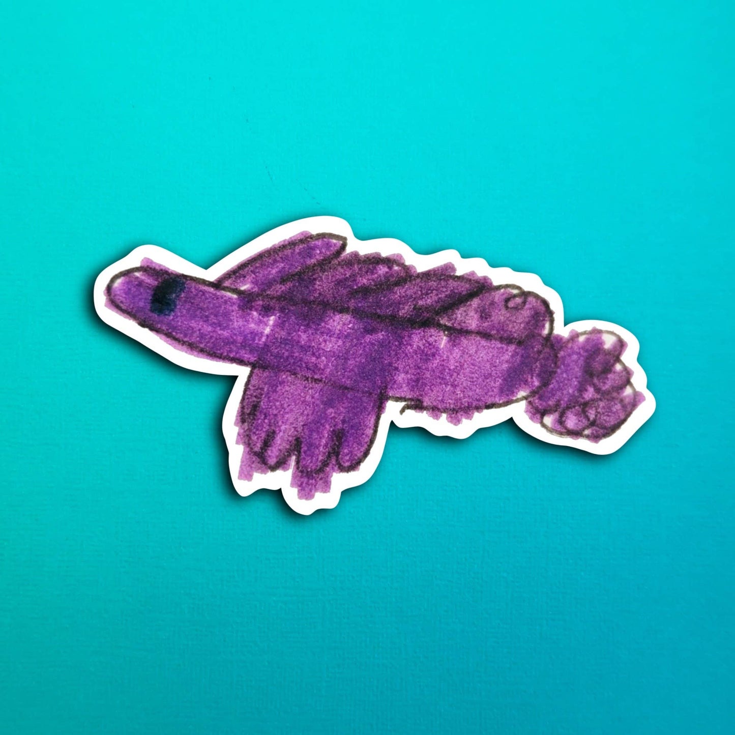 Eli's Swimmy the Fish Waterproof Sticker
