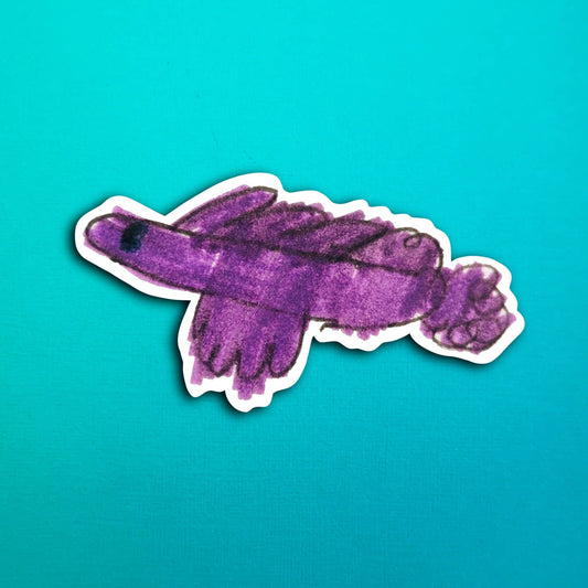 Eli's Swimmy the Fish Waterproof Sticker