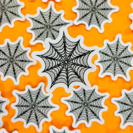 Mini Spider Web Waterproof Sticker