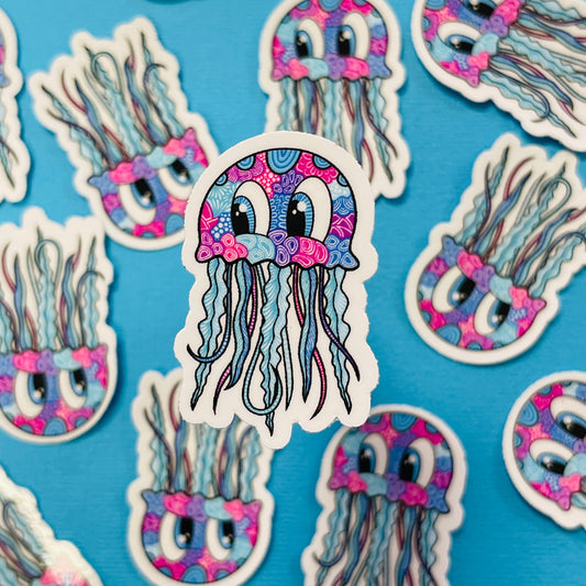 Mini Jellyman Waterproof Sticker