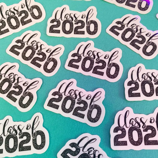 Mini Class of 2020 Waterproof Sticker