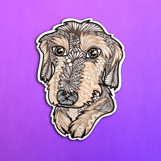 Penny the Dog Waterproof Sticker