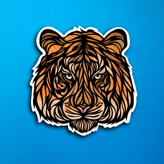 Tiger Waterproof Sticker