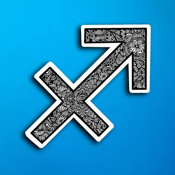Sagittarius Waterproof Sticker