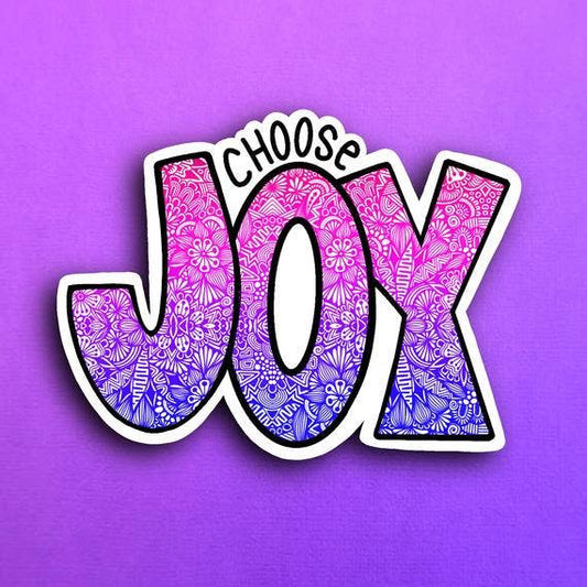 Joy Waterproof Sticker