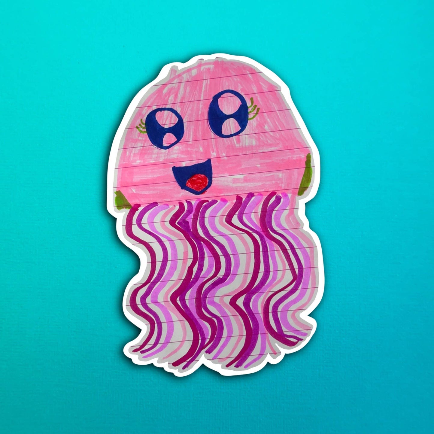 Pari's Pink Jelly Waterproof Sticker