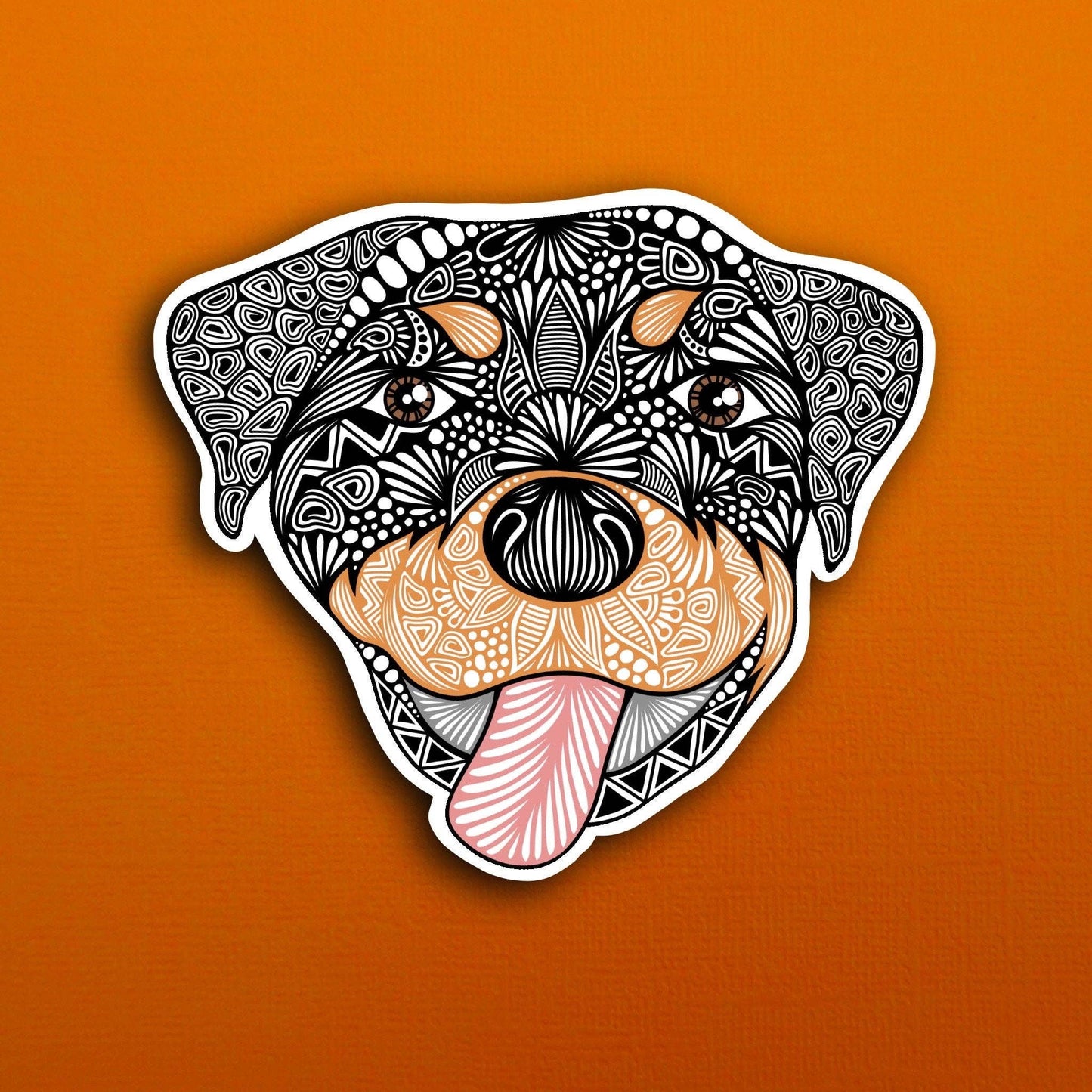 Rottweiler Waterproof Sticker