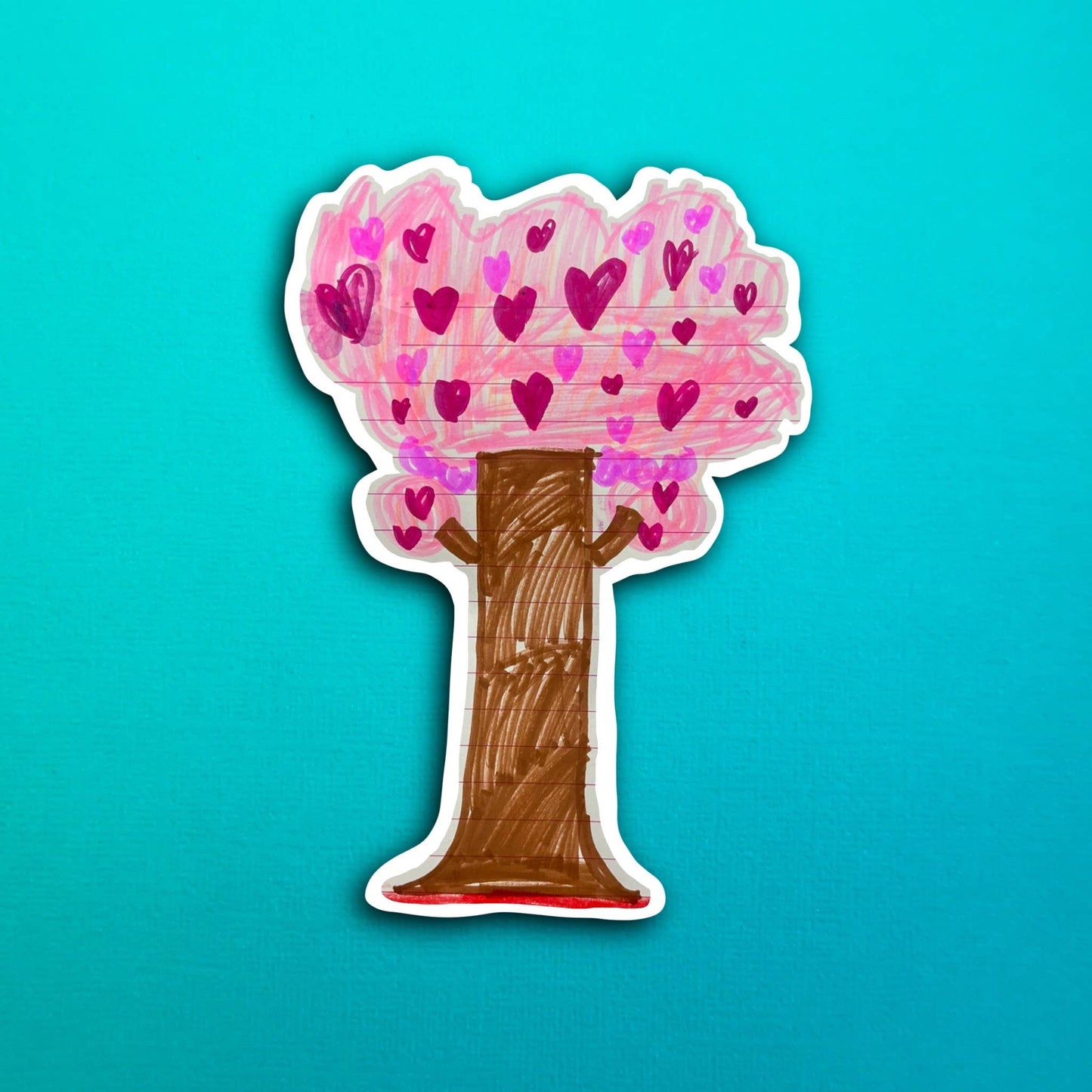 Pari's Love Tree Waterproof Sticker