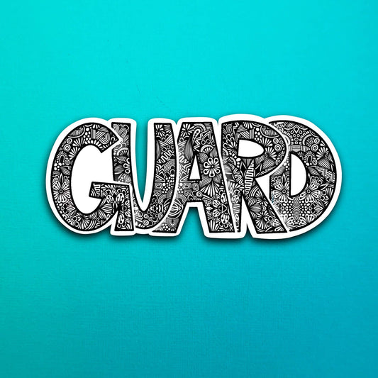 Guard Waterproof Sticker