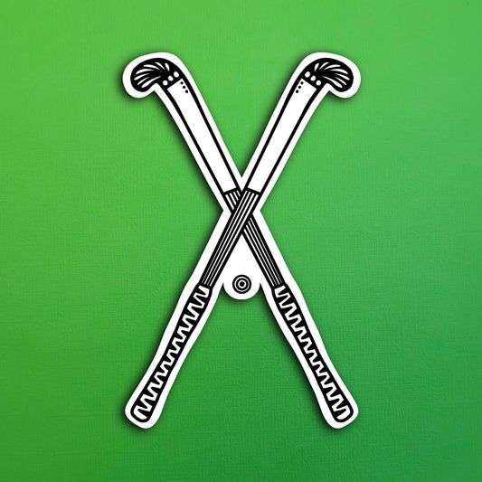 Field Hockey Waterproof Sticker