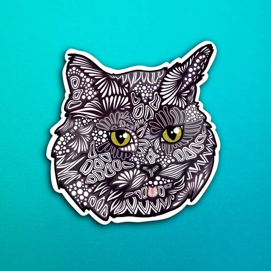 Nova the Cat Waterproof Sticker