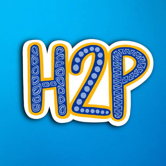 Pittsburgh H2P Waterproof Sticker