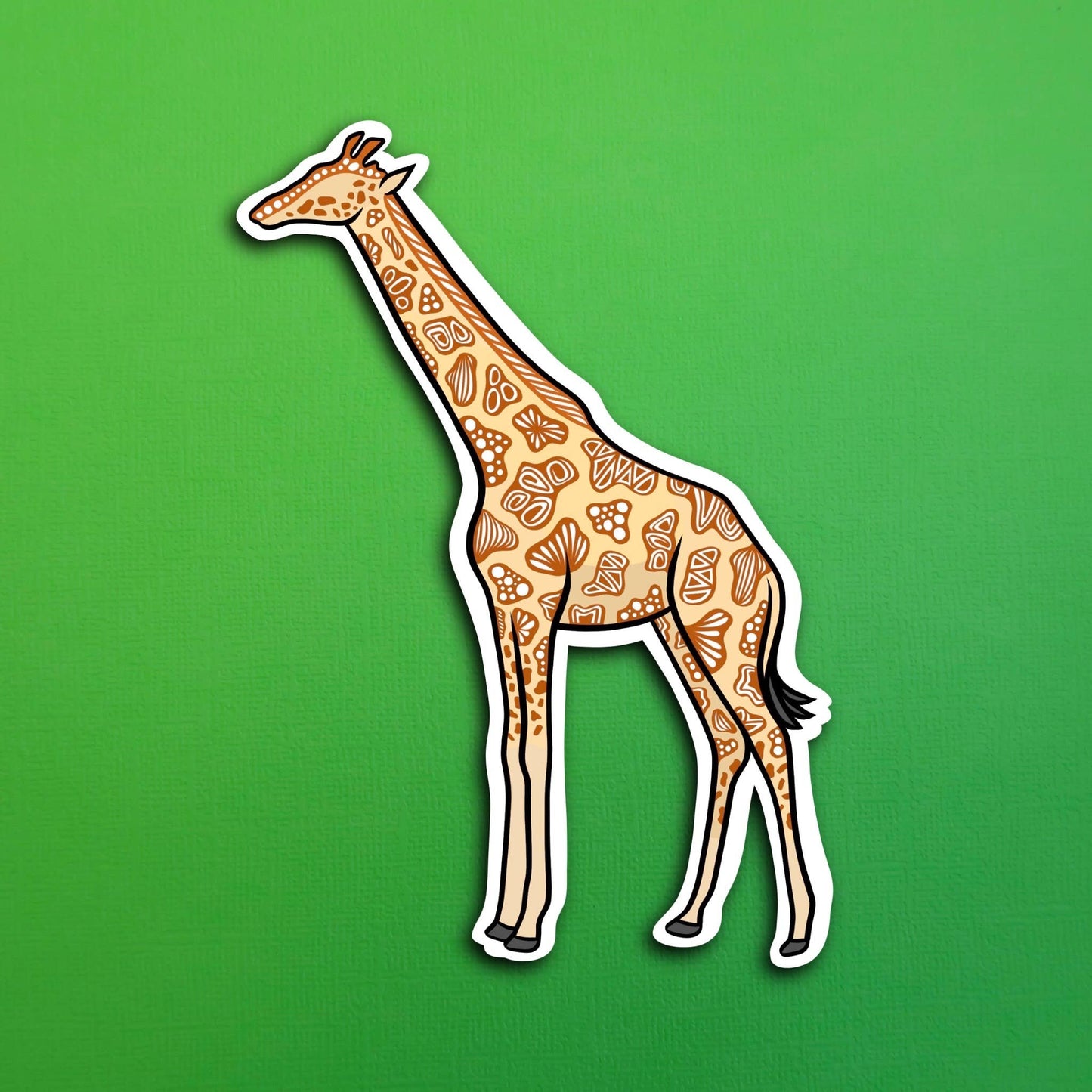 New Giraffe Waterproof Sticker