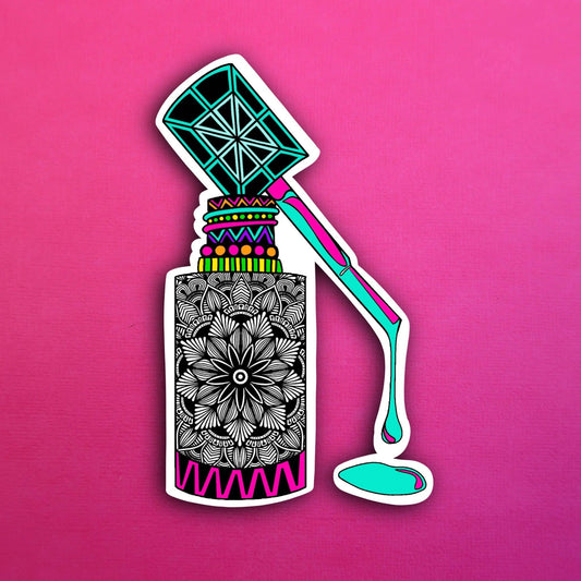 Nail Polish Waterproof Sticker