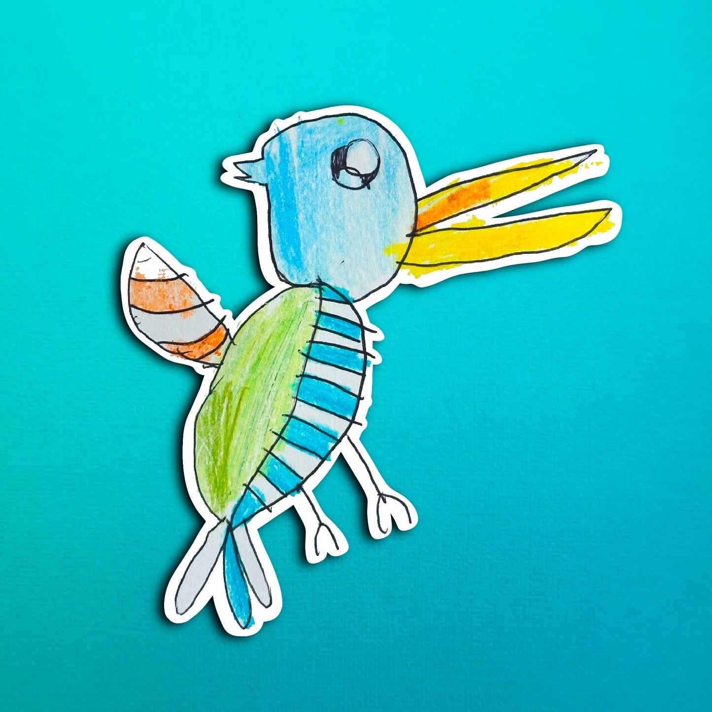 Pari's Honey the Hummingbird Waterproof Sticker