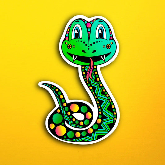 Skyla the Snake Waterproof Sticker